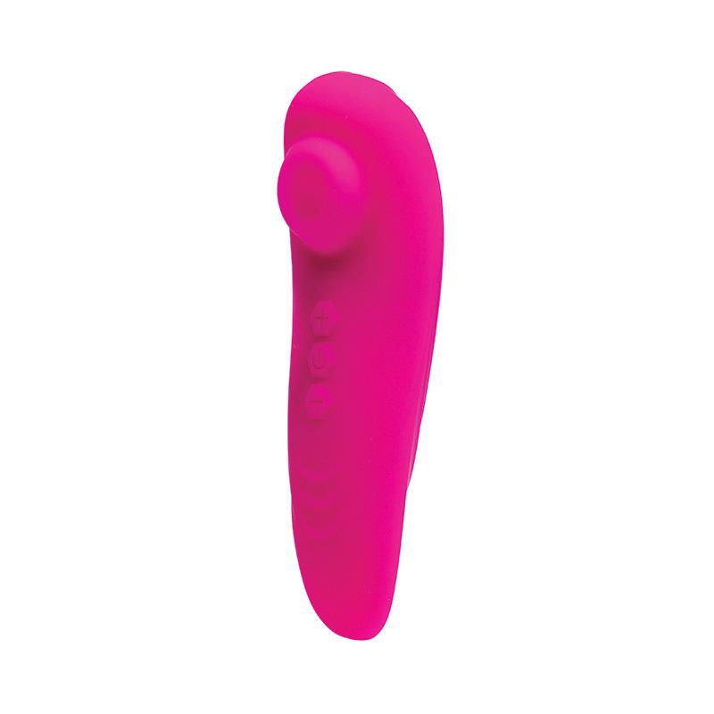 Stymulator łechtaczki silikonowy Pan Fantasy pulsacyjny USB 16,5 cm - obrazek 3