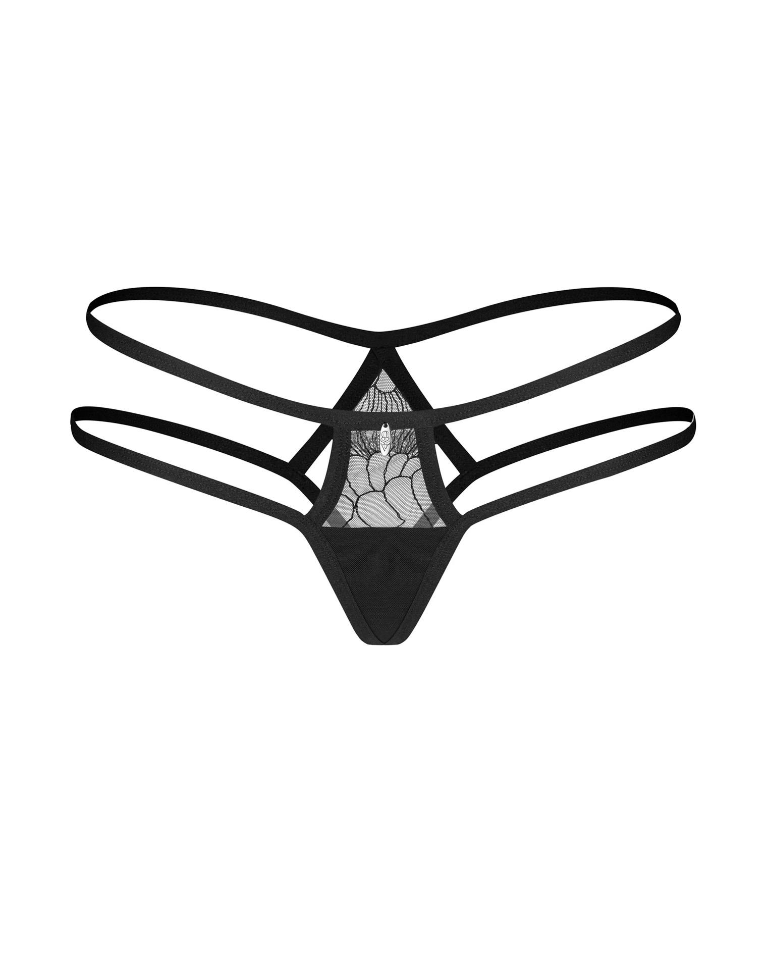 Figi otwarte Arrowel Obsessive czarne L/XL - obrazek 3