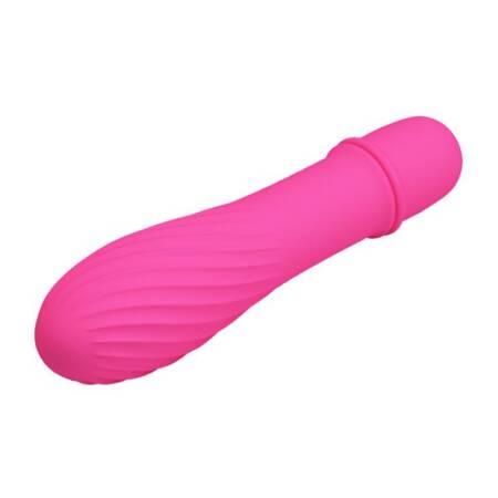Wibrator silikonowy Pretty Love Solomon 10 funkcji bateria AAA 12.3 cm