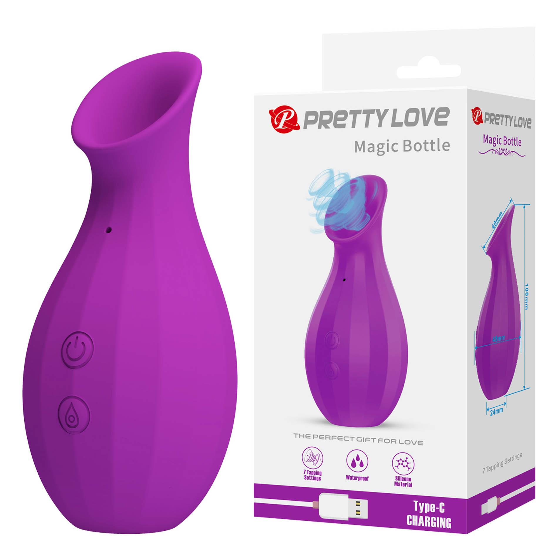 Stymulator ssący łechtaczki Pretty Love w kształcie wazonu - obrazek 2