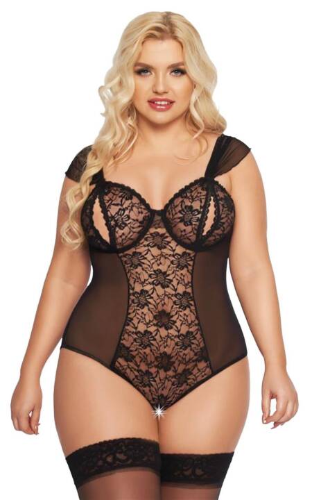 Body Dora SoftLine Collection czarny 2XL