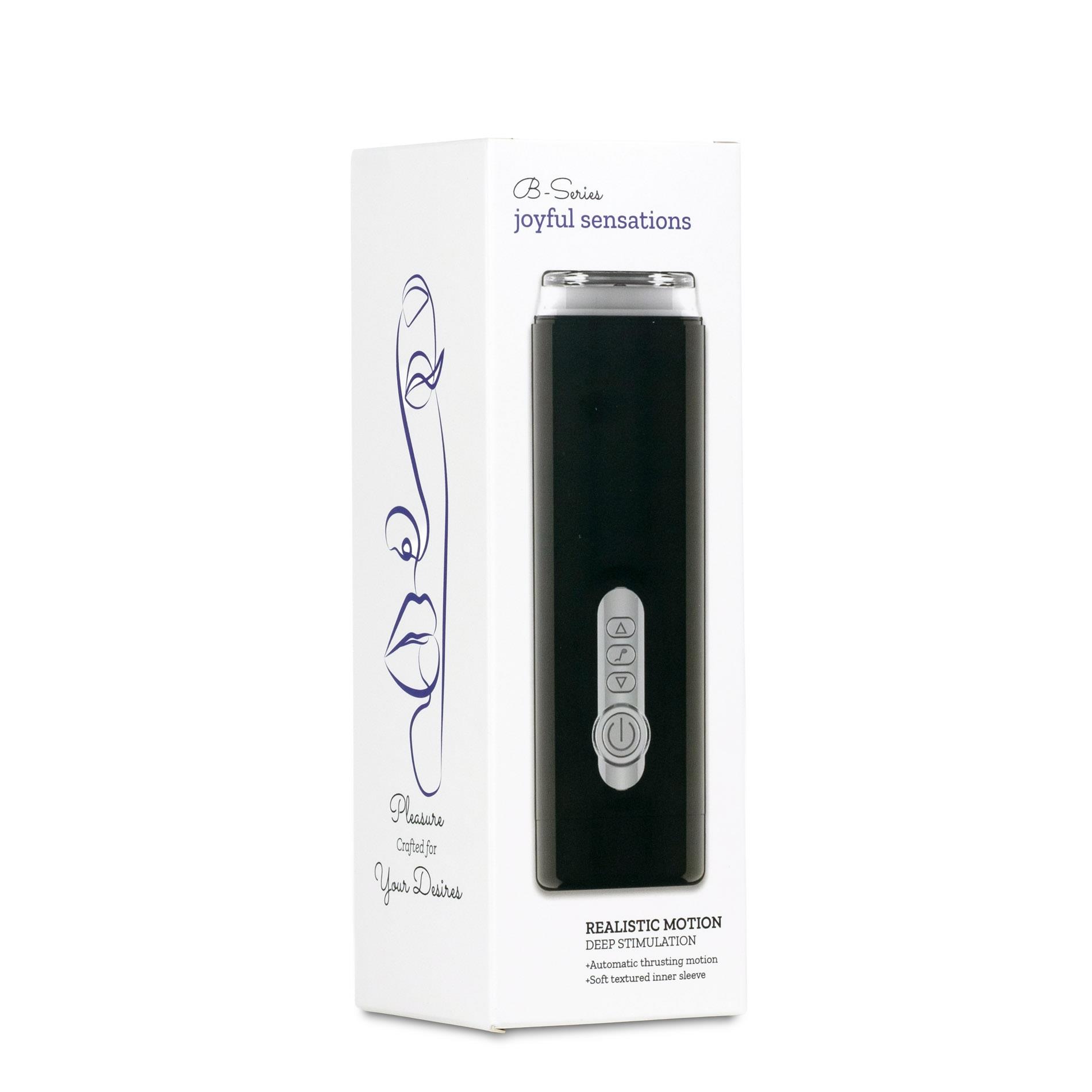 Automatyczny masturbator z ruchami posuwistymi B-Series Lyla USB 23 cm - obrazek 4