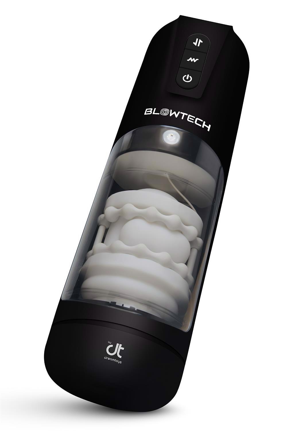 Masturbator automatyczny Blowtech z wibracją USB - obrazek 4