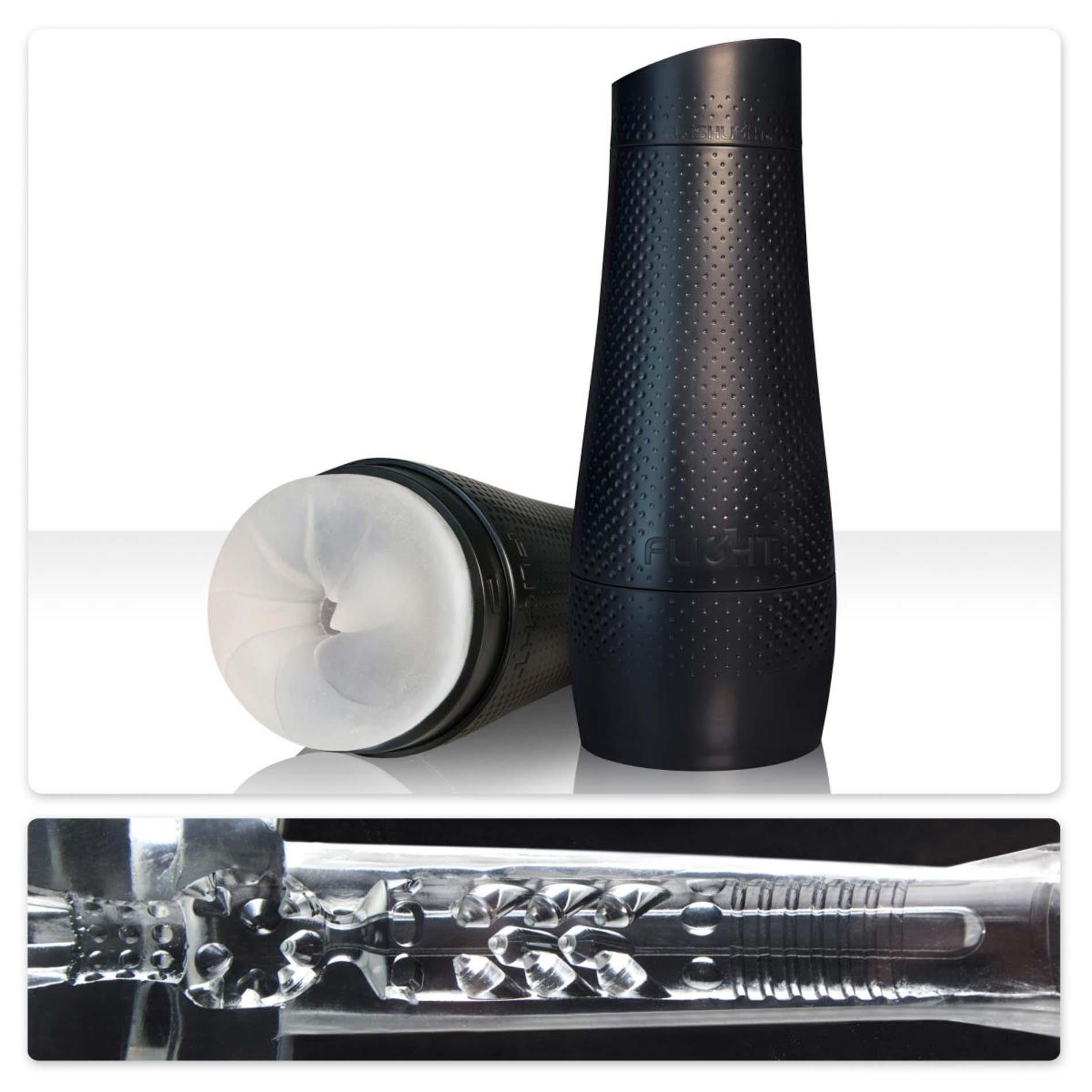 Masturbator analny Fleshlight Flight Pilot czarny 22 cm