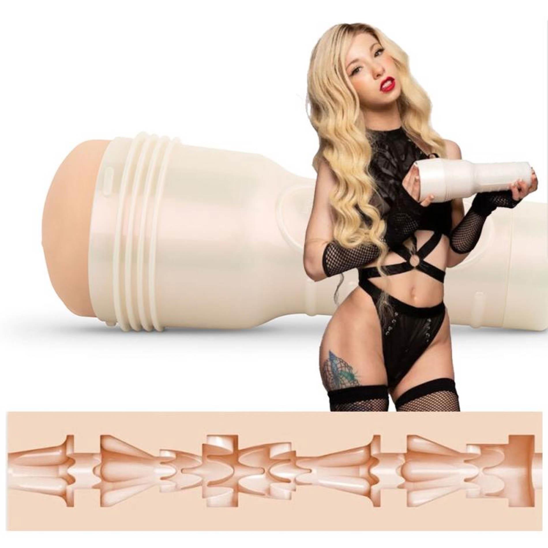 Masturbator Fleshlight Kenzie Reeves Creampuff 25 cm - obrazek 4