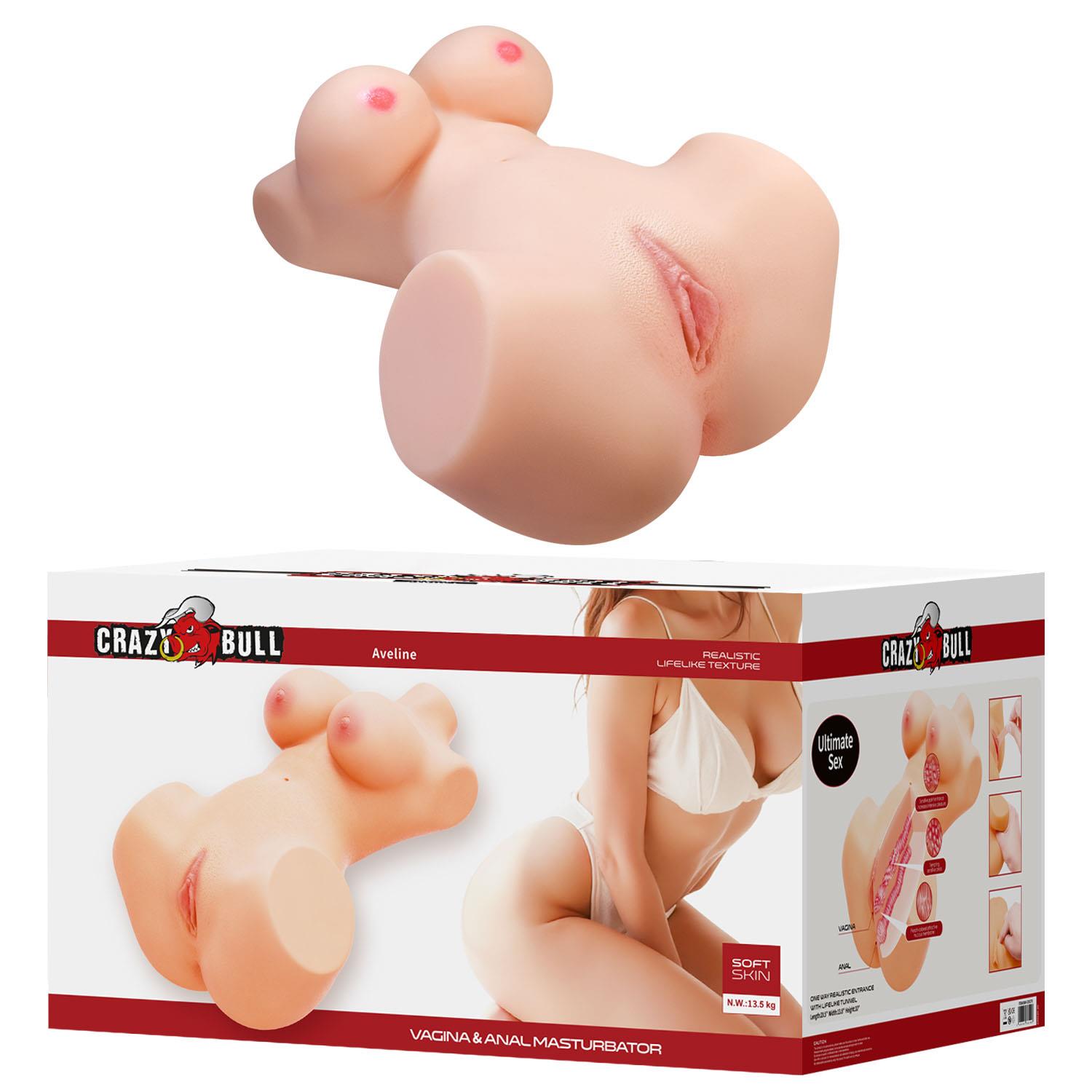 Masturbator delikatny realistyczny Crazy Bull Aveline - obrazek 4