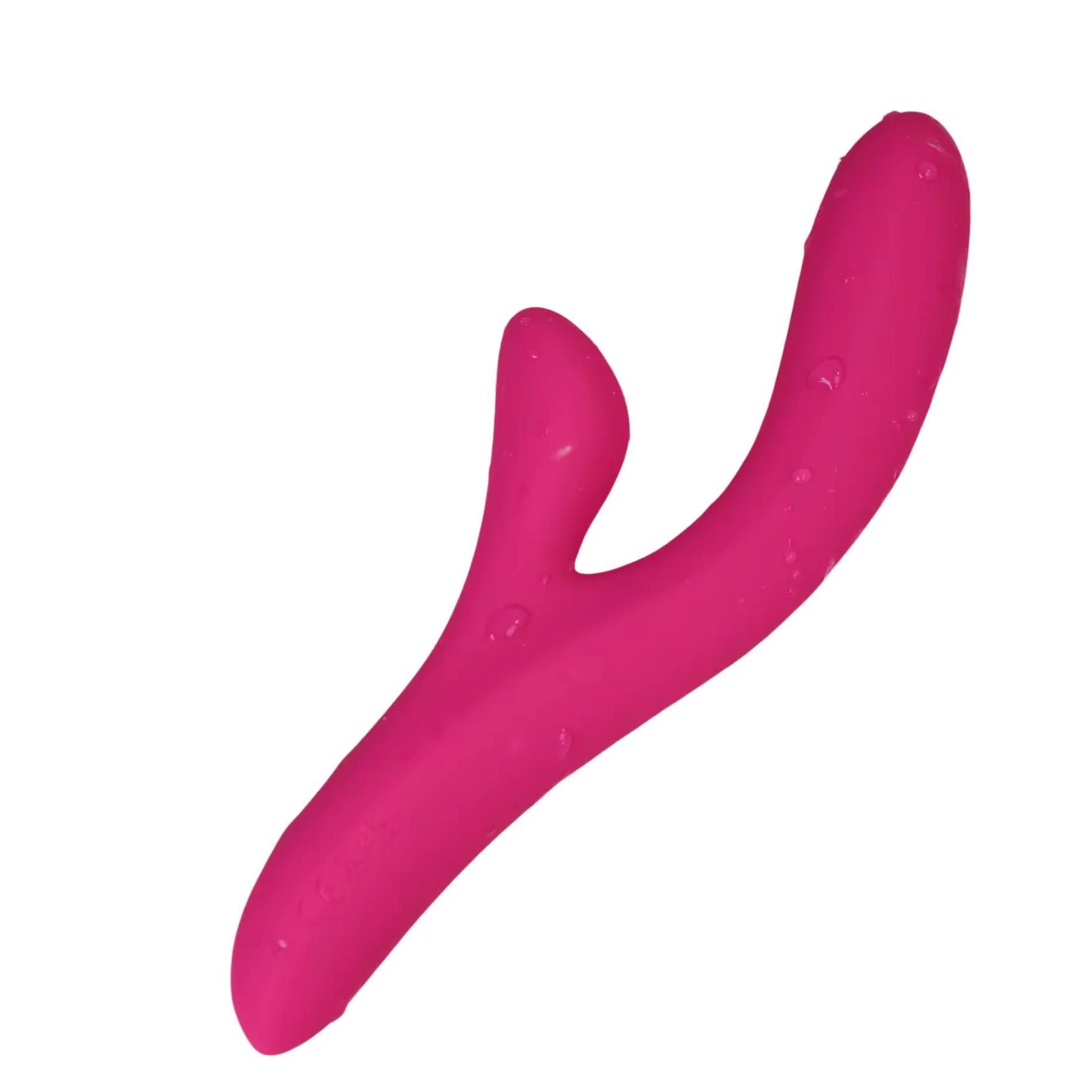 Wibrator króliczek Vibey Model Y Power Escorts różowy USB 23 5 cm - obrazek 2