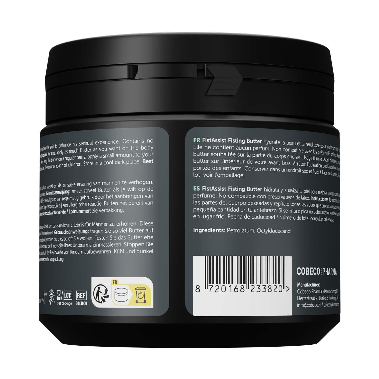 Olejkowe masło do fistingu Fist Assist Cobeco 500ml - obrazek 2