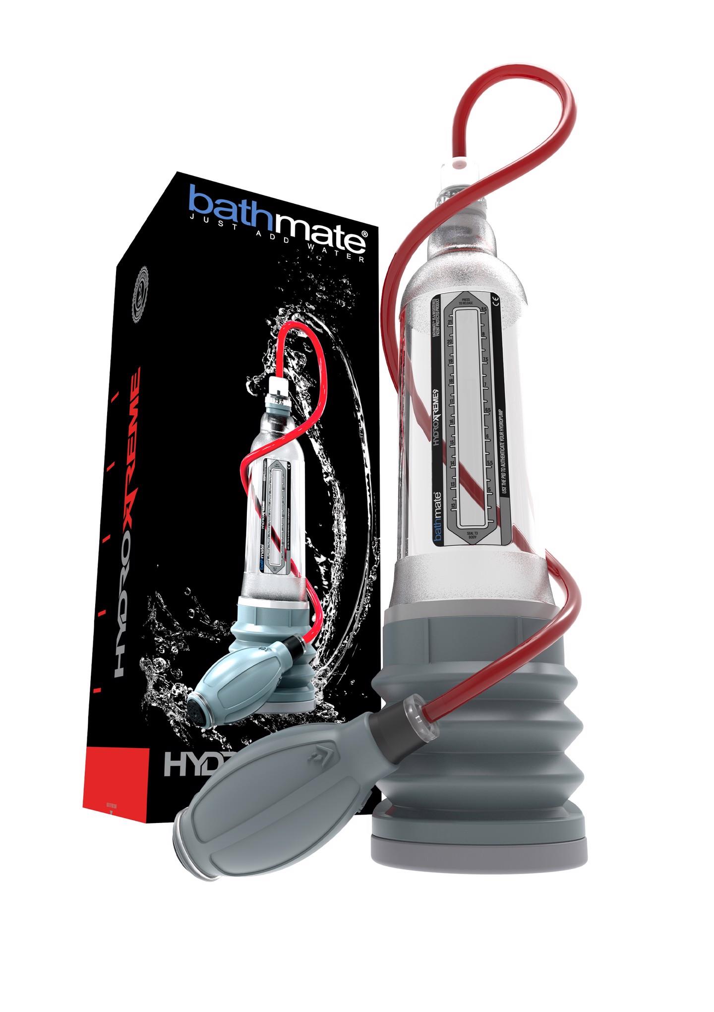 Pompka hydro Bathmate Hydroxtreme 9 transparentna - obrazek 4
