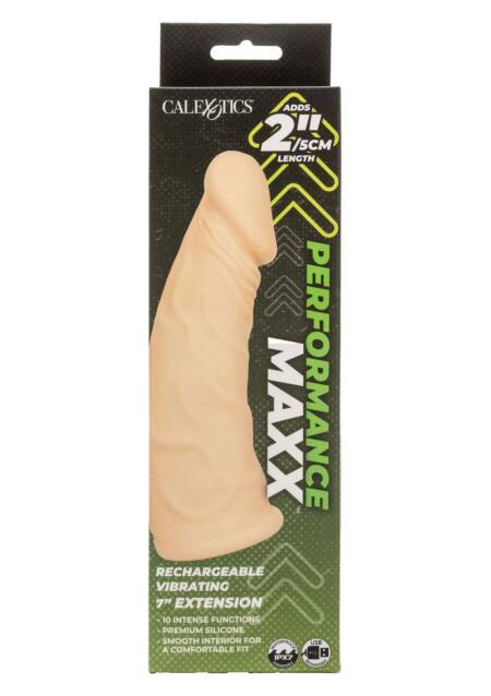 Przedłużka wibrująca Calexotics silikonowa 18 cm USB