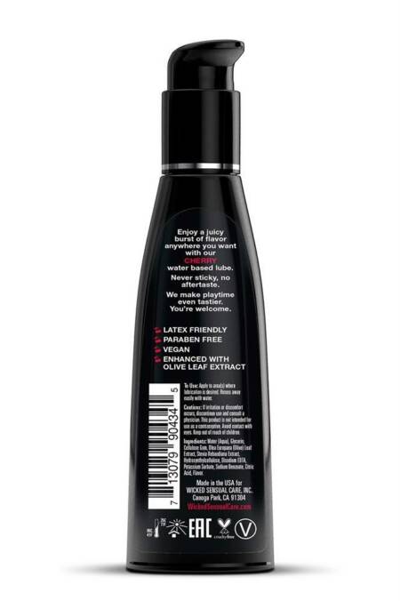 Lubrykant smakowy wiśniowy Wicked Aqua 120ml
