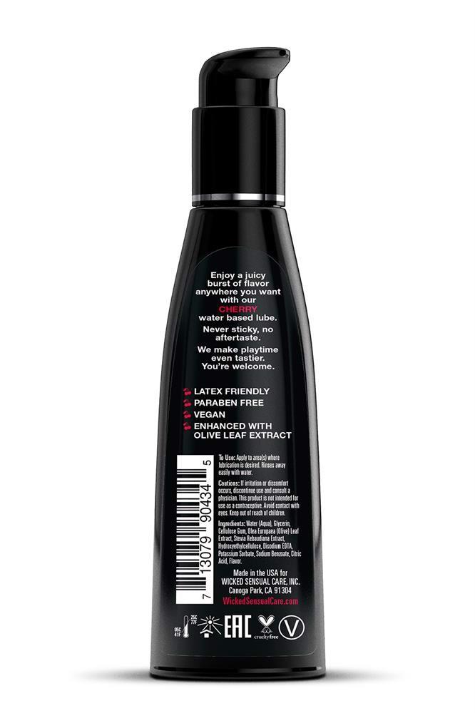 Lubrykant smakowy wiśniowy Wicked Aqua 120ml