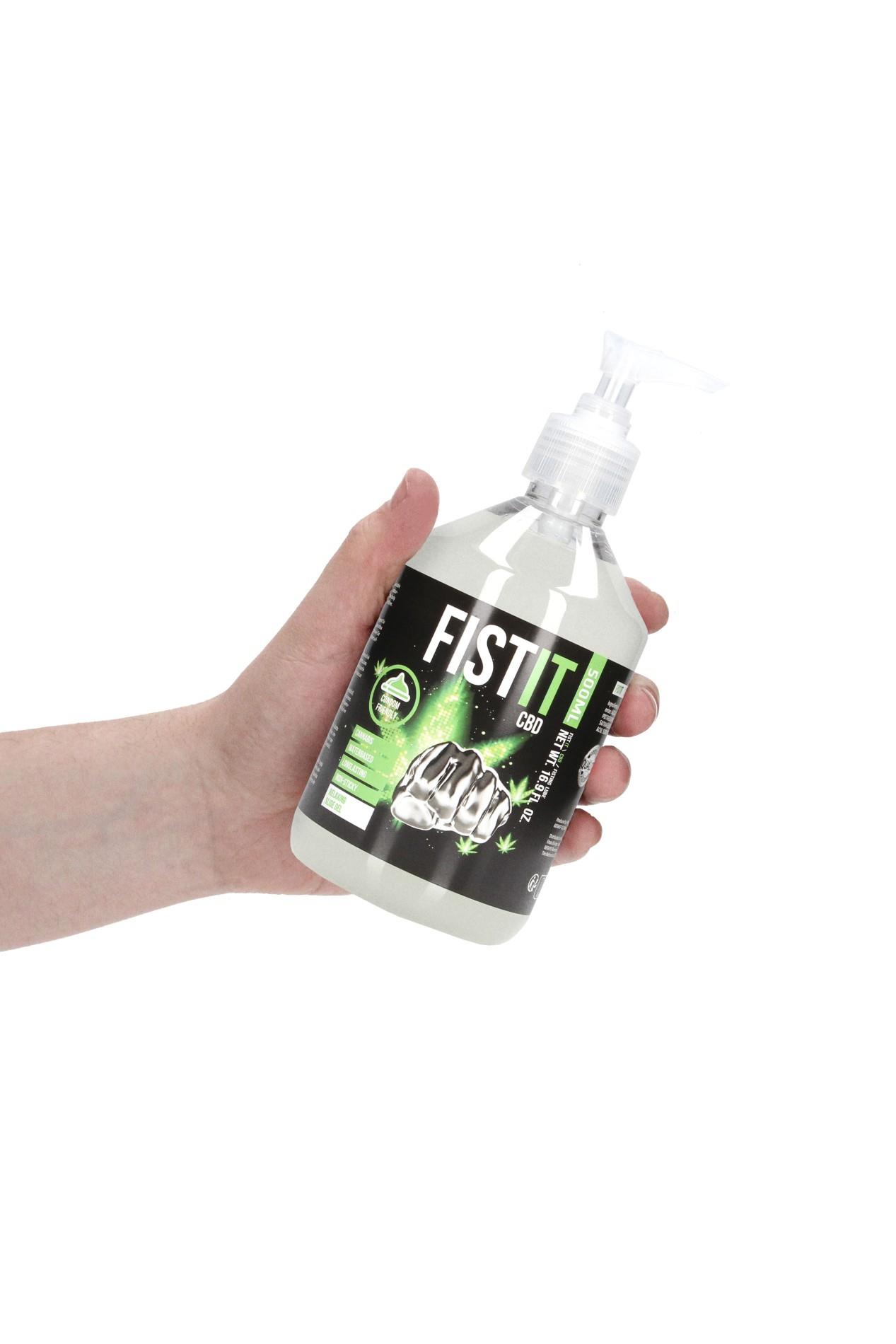 Lubrykant do fistingu CBD Fist It 500 ml z pompką - obrazek 2