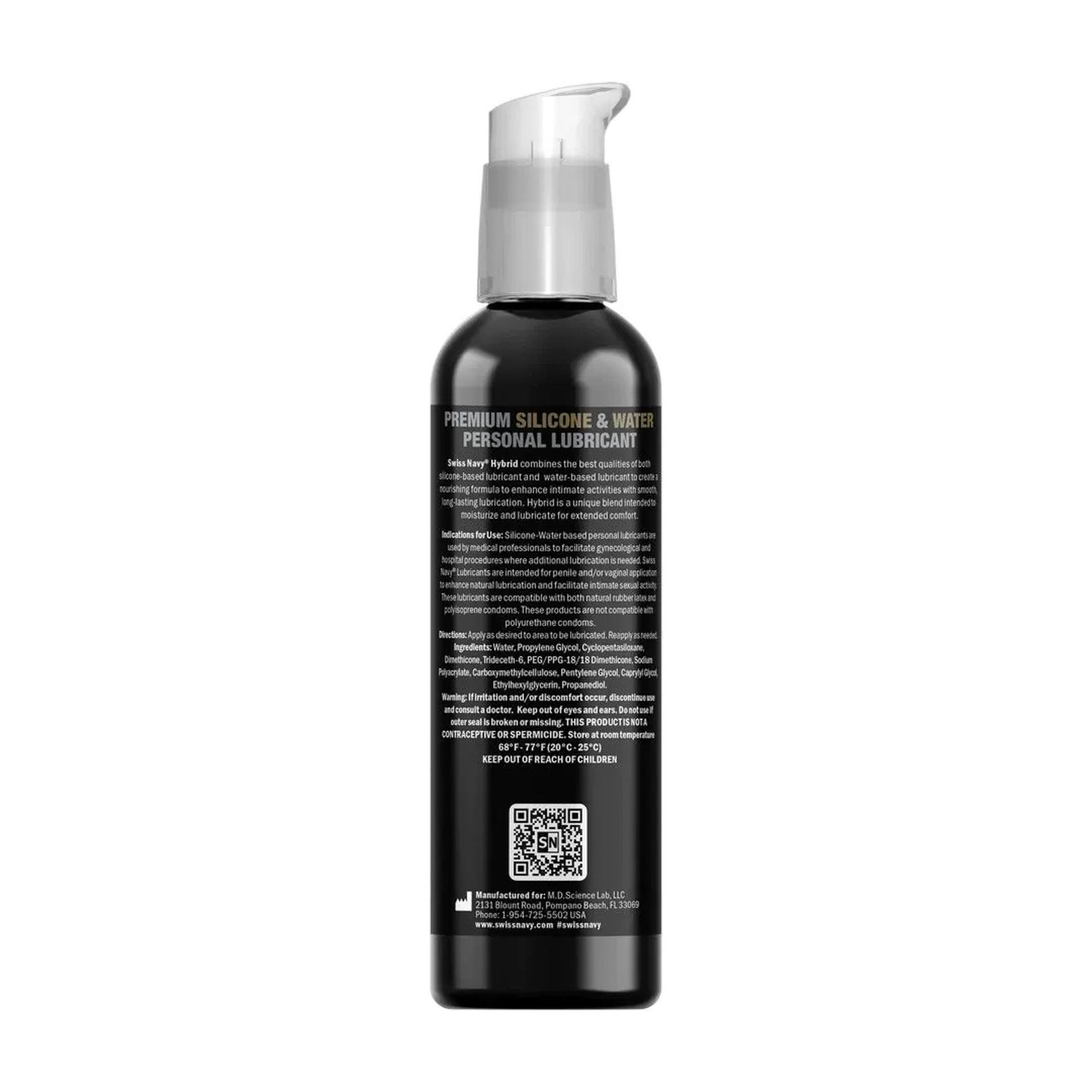 Lubrykant hybrydowy Swiss Navy 118 ml - obrazek 2