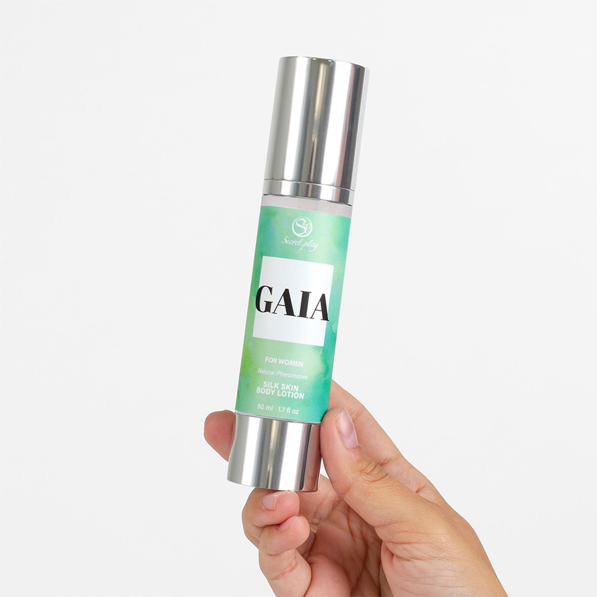 Jedwabisty balsam do ciała Gaia Secret Play z afrodyzjakami 50 ml - obrazek 2