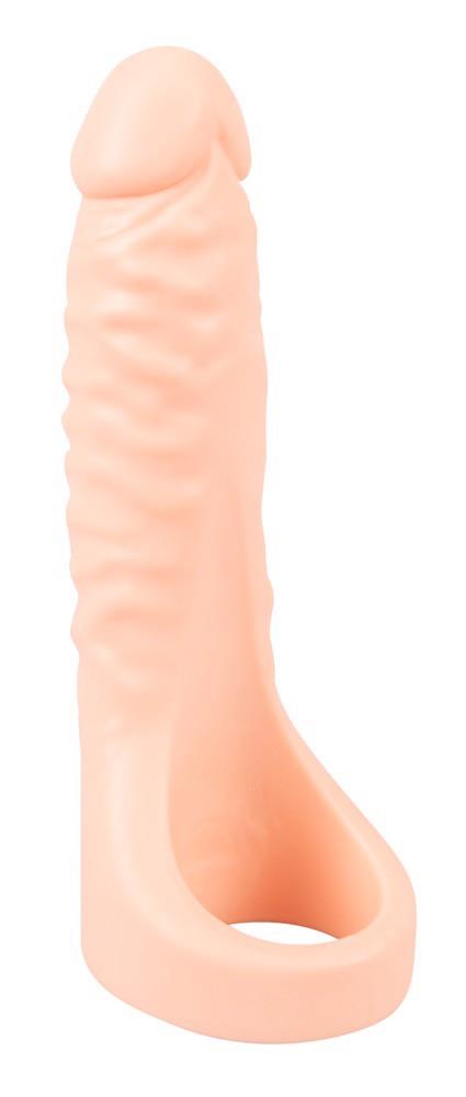 Pierścień erekcyjny Realistixxx Double Fucker TPE 18 cm - obrazek 3