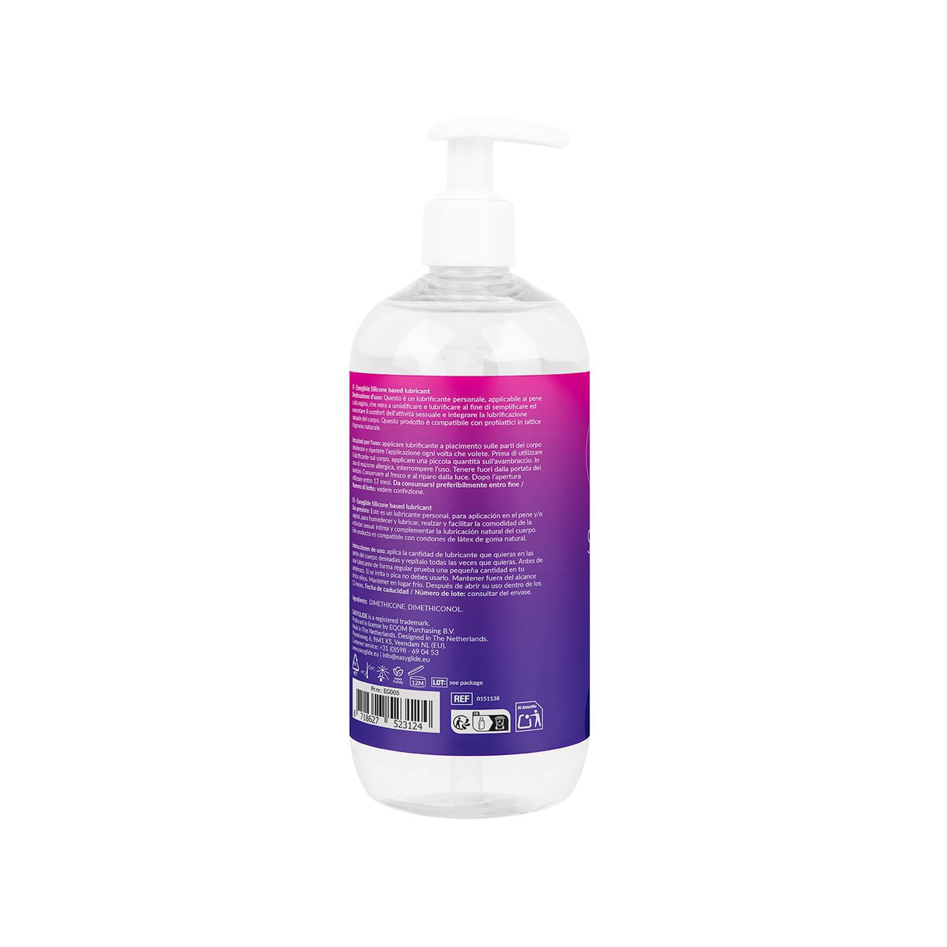 Lubrykant silikonowy EasyGlide do masażu 500 ml - obrazek 3