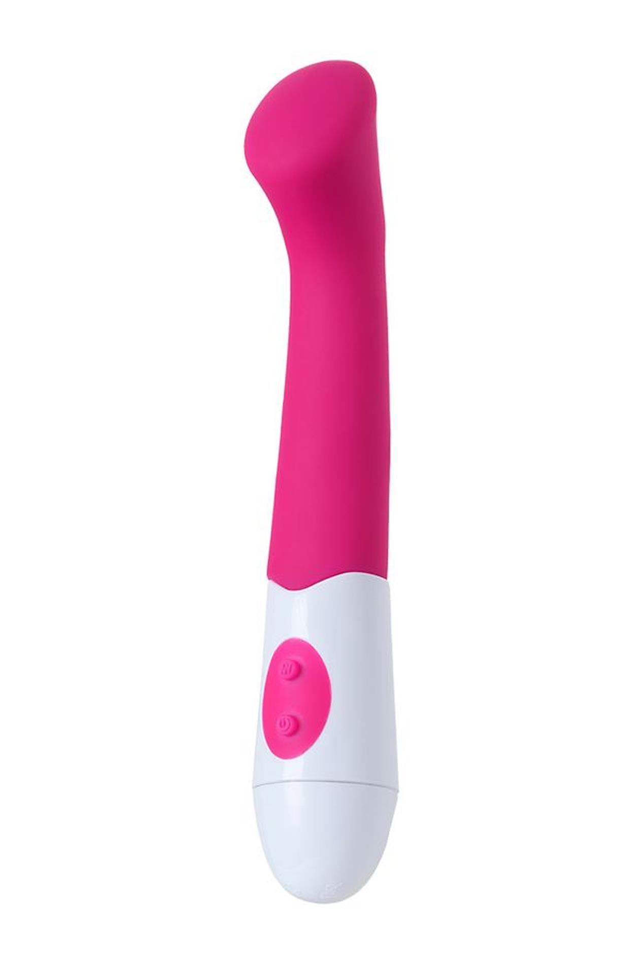 Wibrator silikonowy Ida A Toys różowy 19 cm - obrazek 4