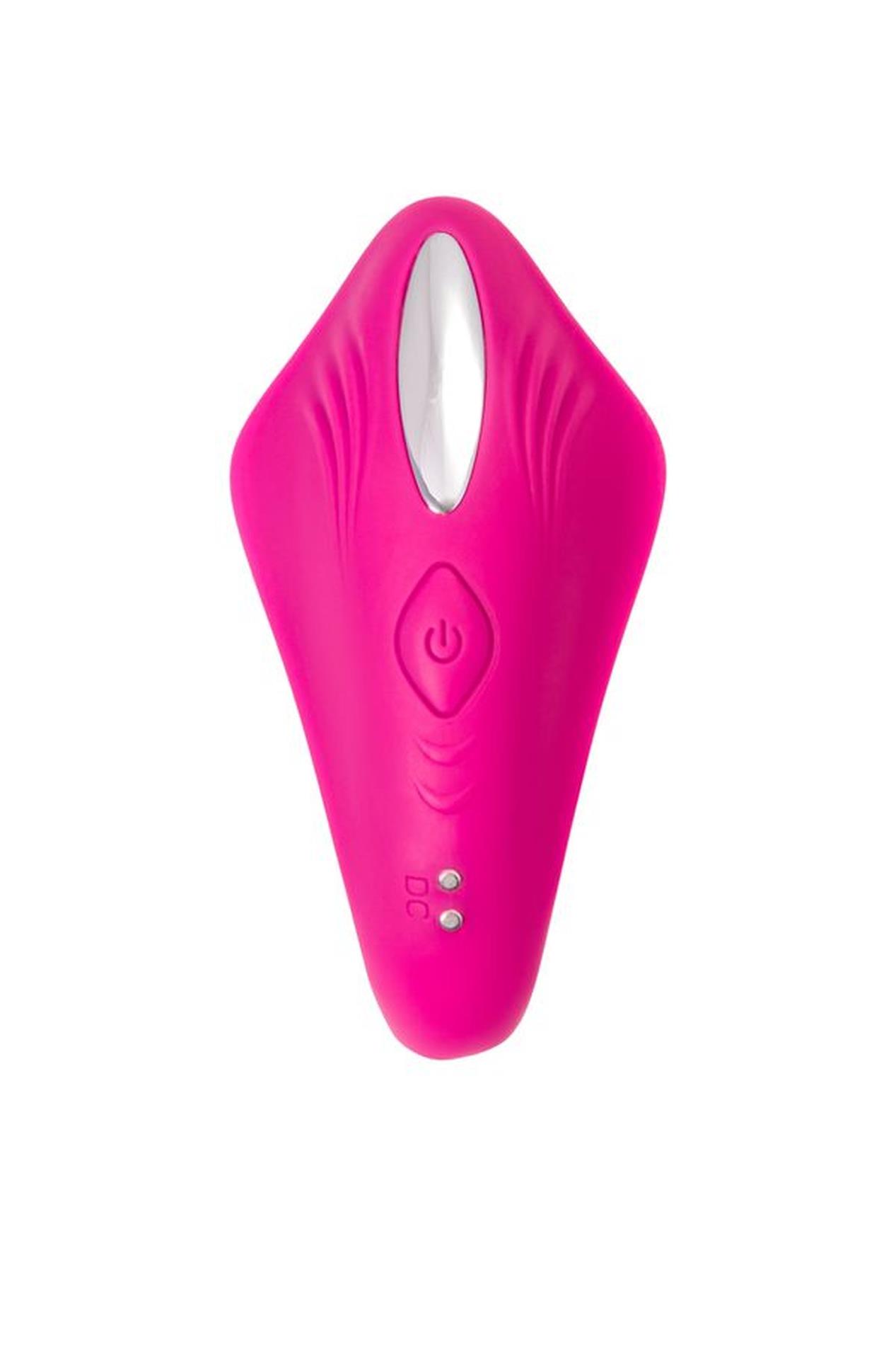 Wibrator podwójny Cobrum A Toys silikonowy różowy 9.6 cm - obrazek 3