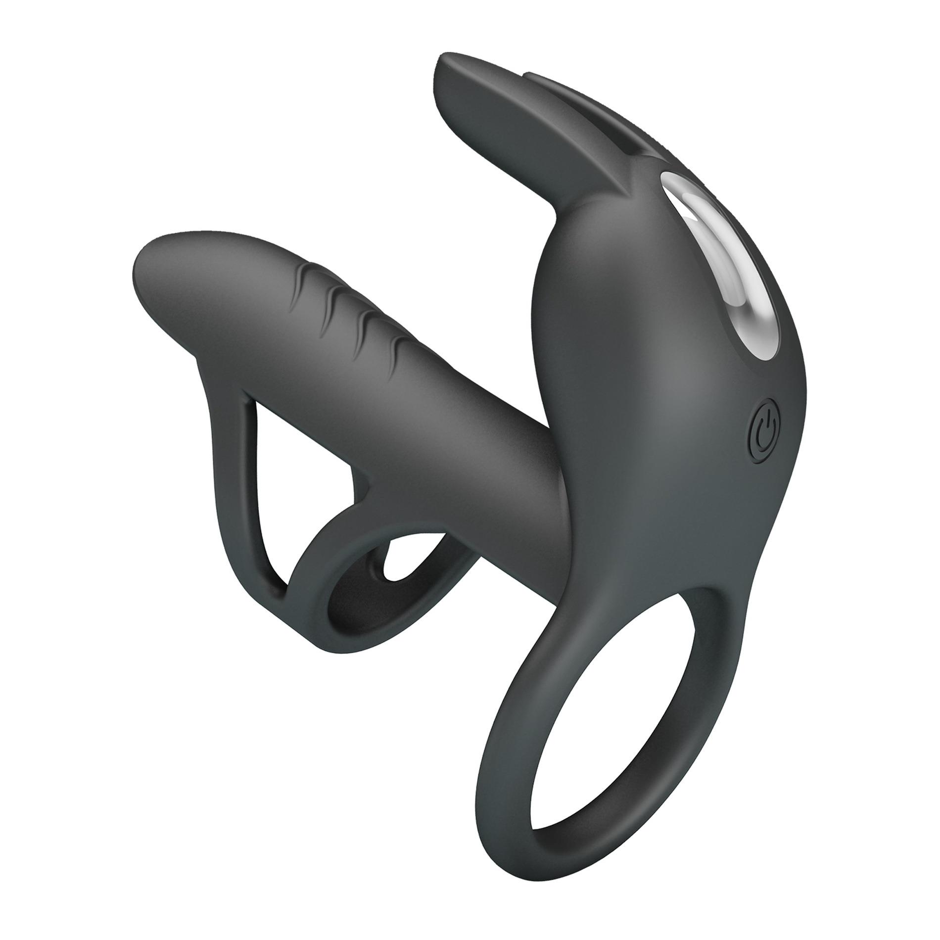 Nakładka wibrująca Pretty Love Matty silikonowa USB 4 cm - obrazek 5