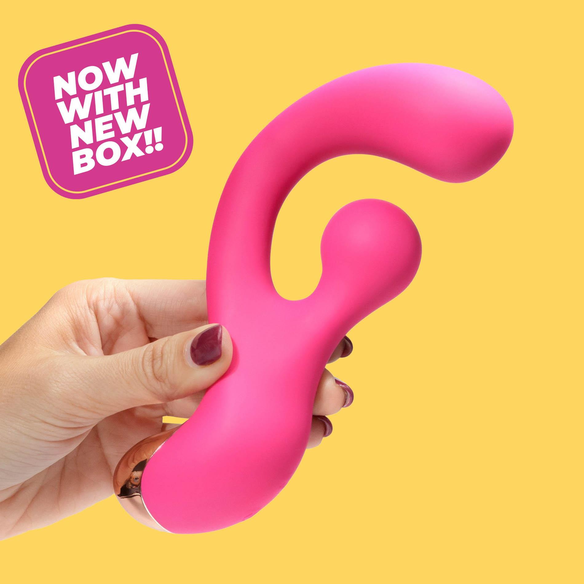 CRUSHIOUS PLEASER VIBRATOR WITH ROTATING STIMULATION - obrazek 3