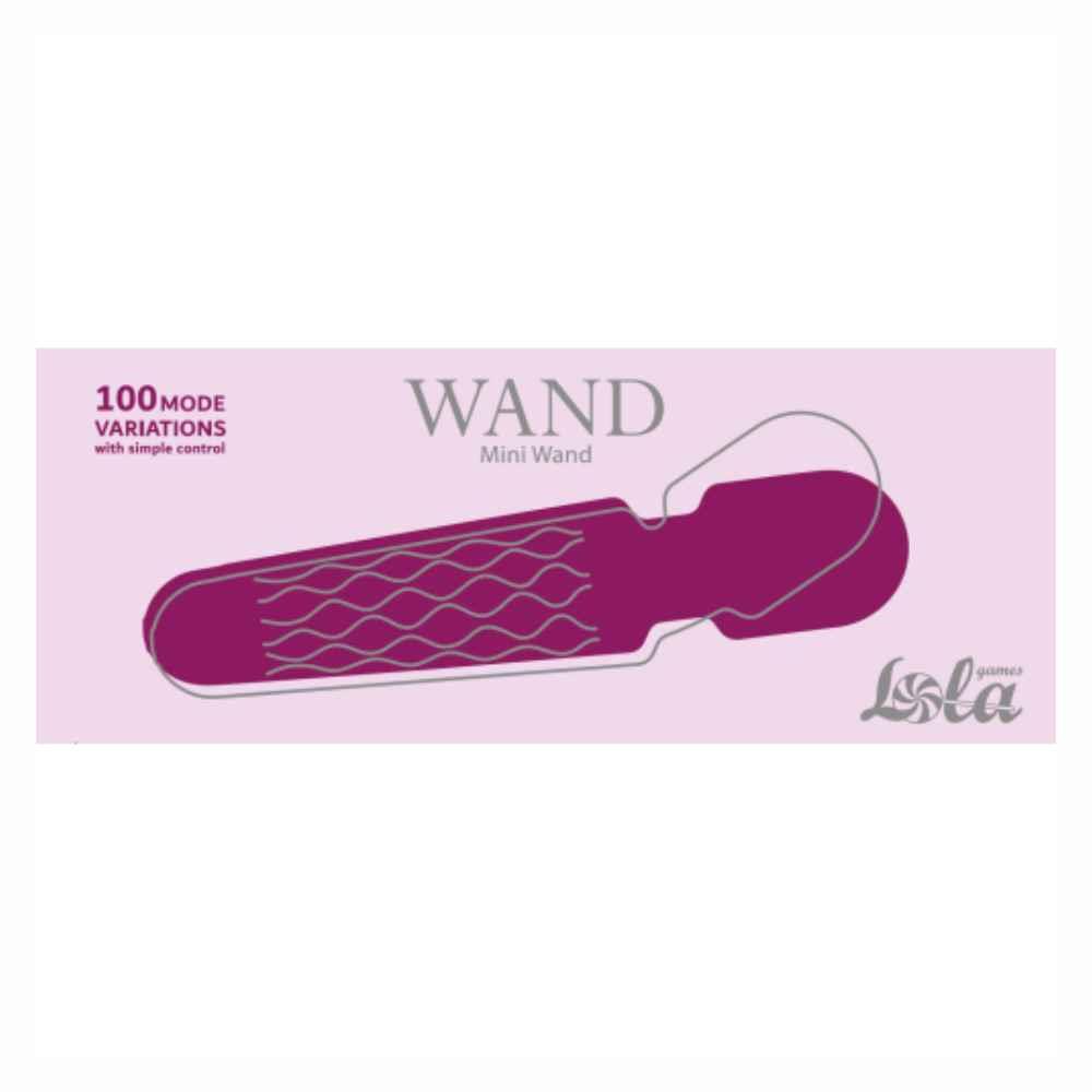 Mini wibrator wand Games Wand fioletowy USB - obrazek 2