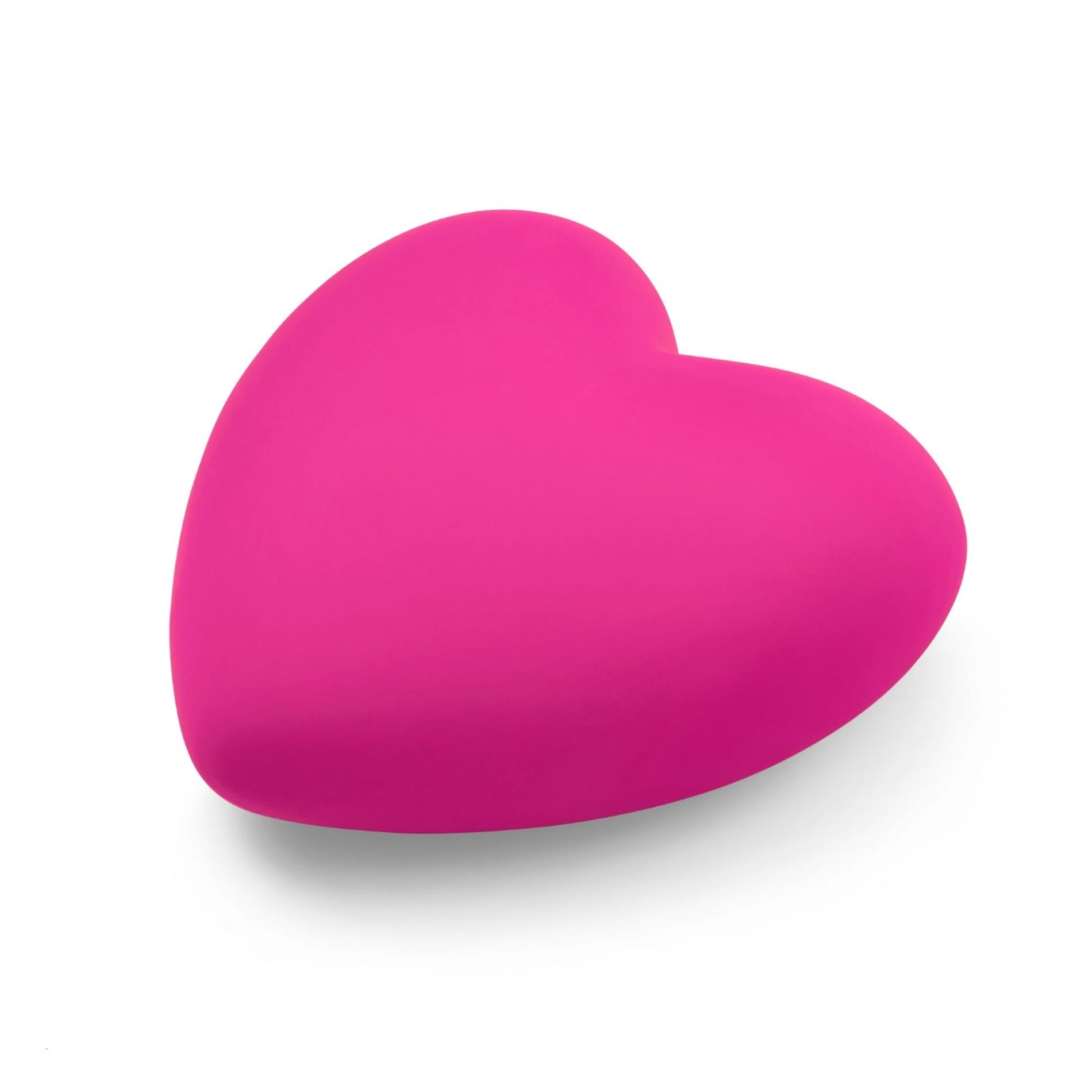 Mini wibrator sercowy Je t'aime So Divine różowy USB - obrazek 3