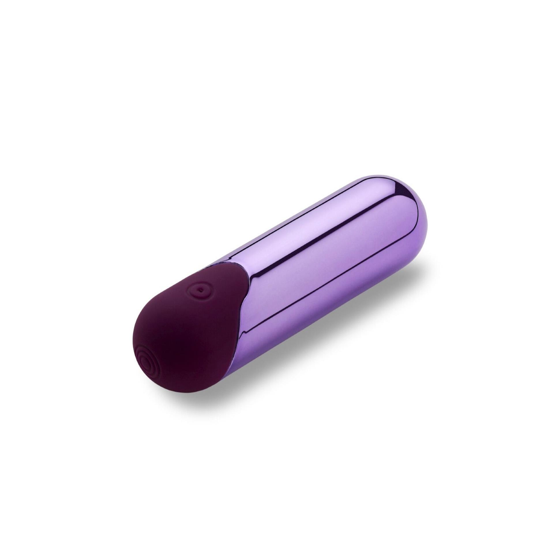 Mini wibrator bullet Cosmo So Divine fioletowy USB - obrazek 3