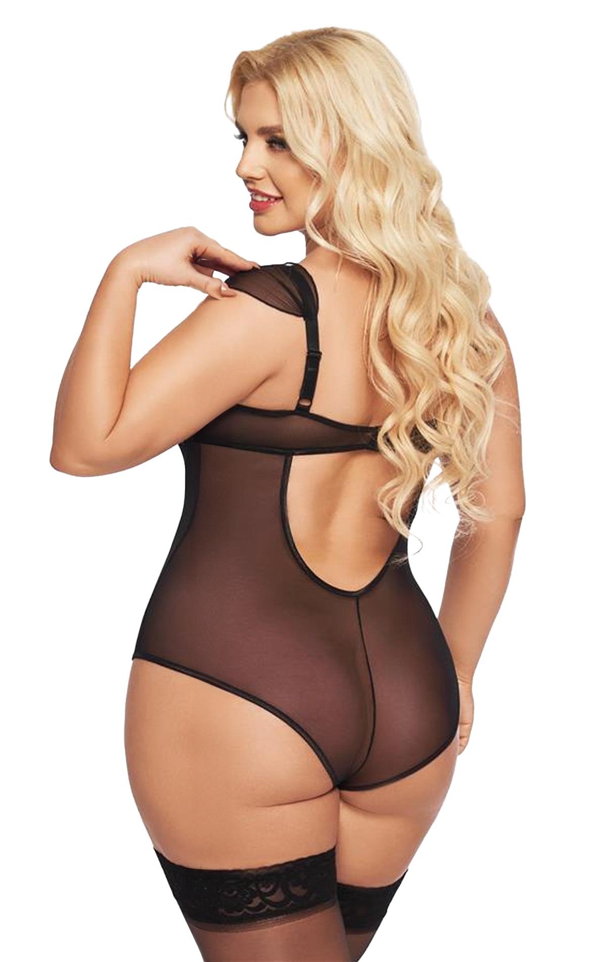 Body Dora SoftLine Collection czarny 2XL - obrazek 2