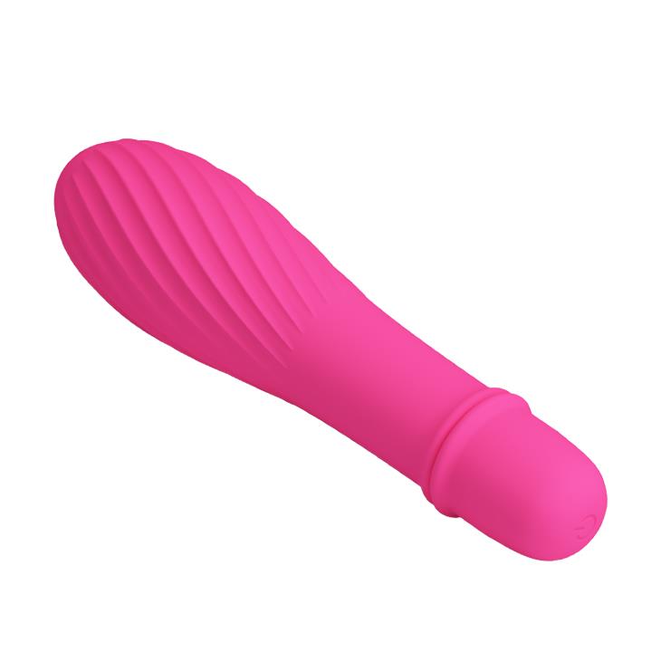Wibrator silikonowy Pretty Love Solomon 10 funkcji bateria AAA 12.3 cm - obrazek 3