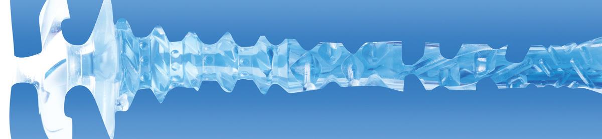 Masturbator Fleshlight Turbo Thrust transparentny niebieski 25 cm