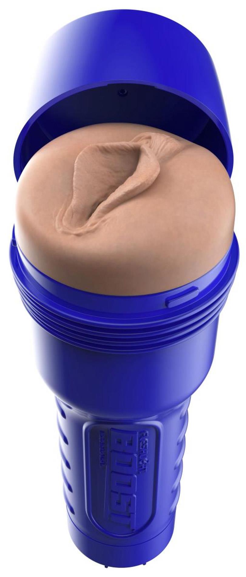 Masturbator Fleshlight Boost Bang beżowy z regulacją ssania - obrazek 3