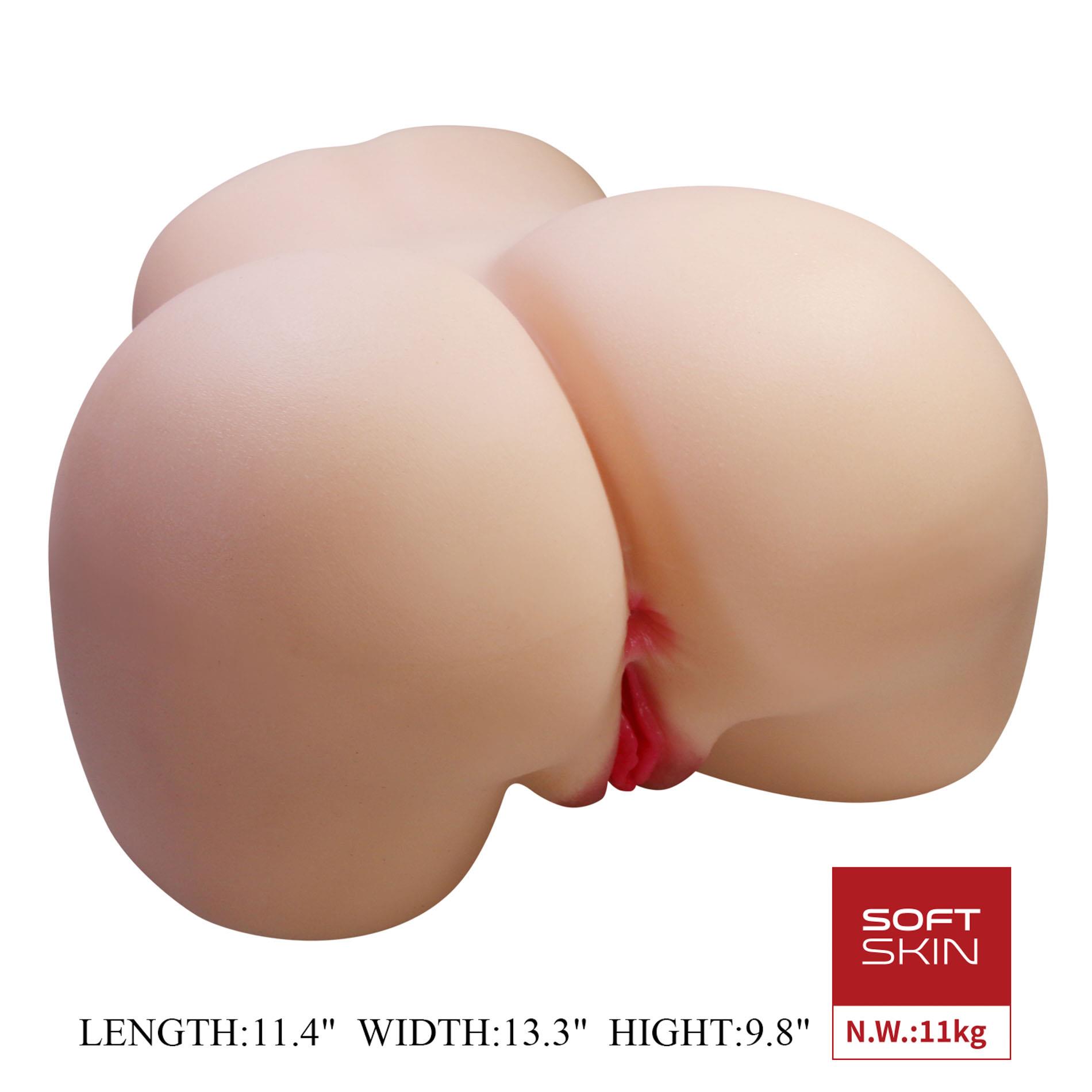 Masturbator waginalny i analny Crazy Bull Julia 34cm - obrazek 4