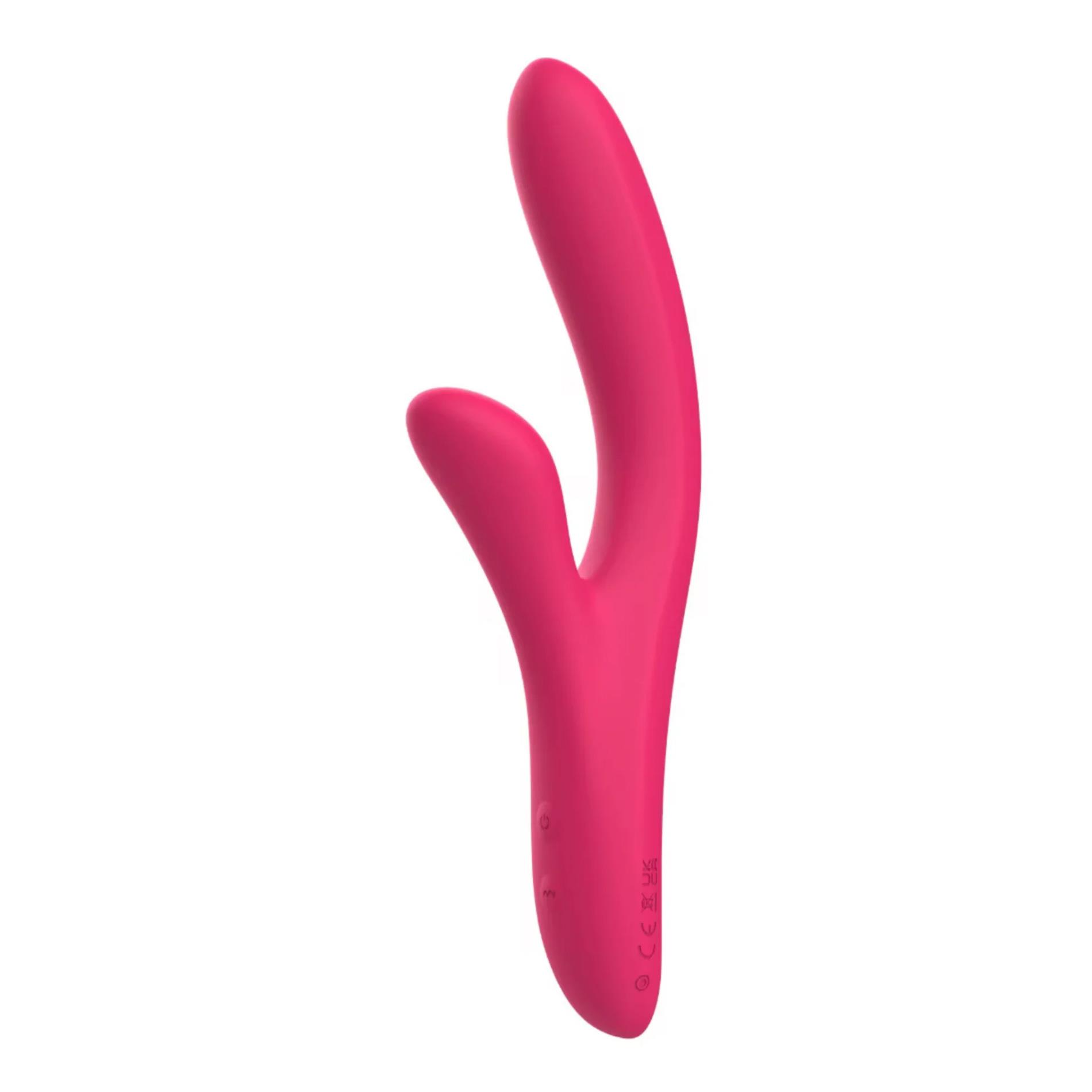 Wibrator króliczek Vibey Model Y Power Escorts różowy USB 23 5 cm - obrazek 4