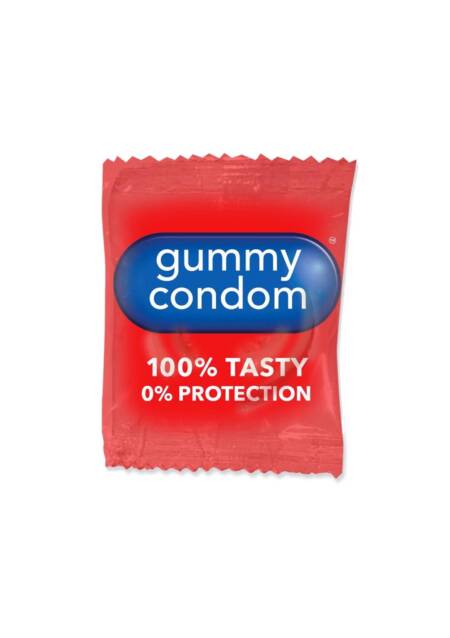 Prezerwatywy cukierkowe Gummy białe