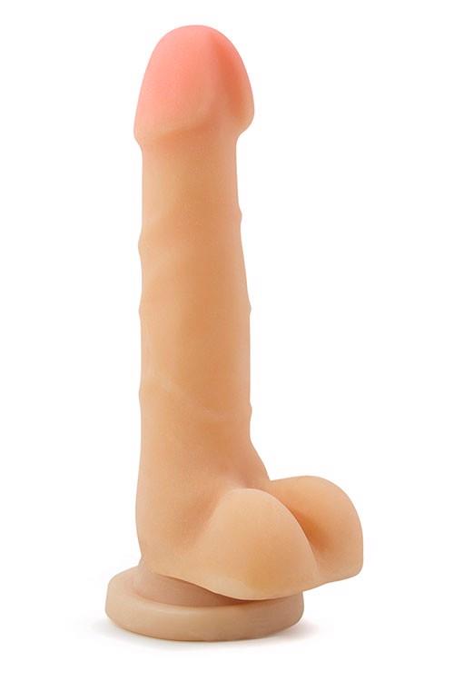 Dildo realistyczne Blush Au Naturel beżowe 18 cm - obrazek 2