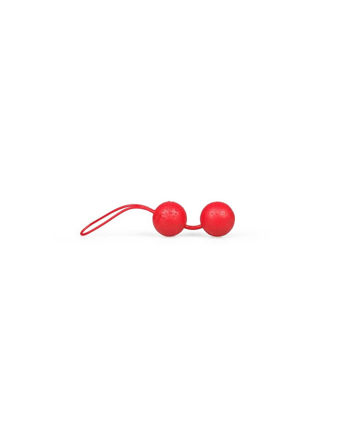 Kulki gejszy Joyballs silikonowe czerwone - obrazek 4