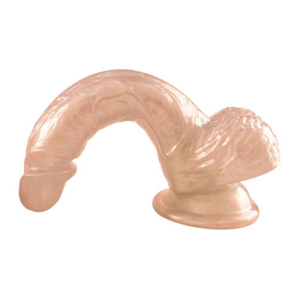 Dildo perłowe Pearl Mabe różowe 20,5 cm - obrazek 3