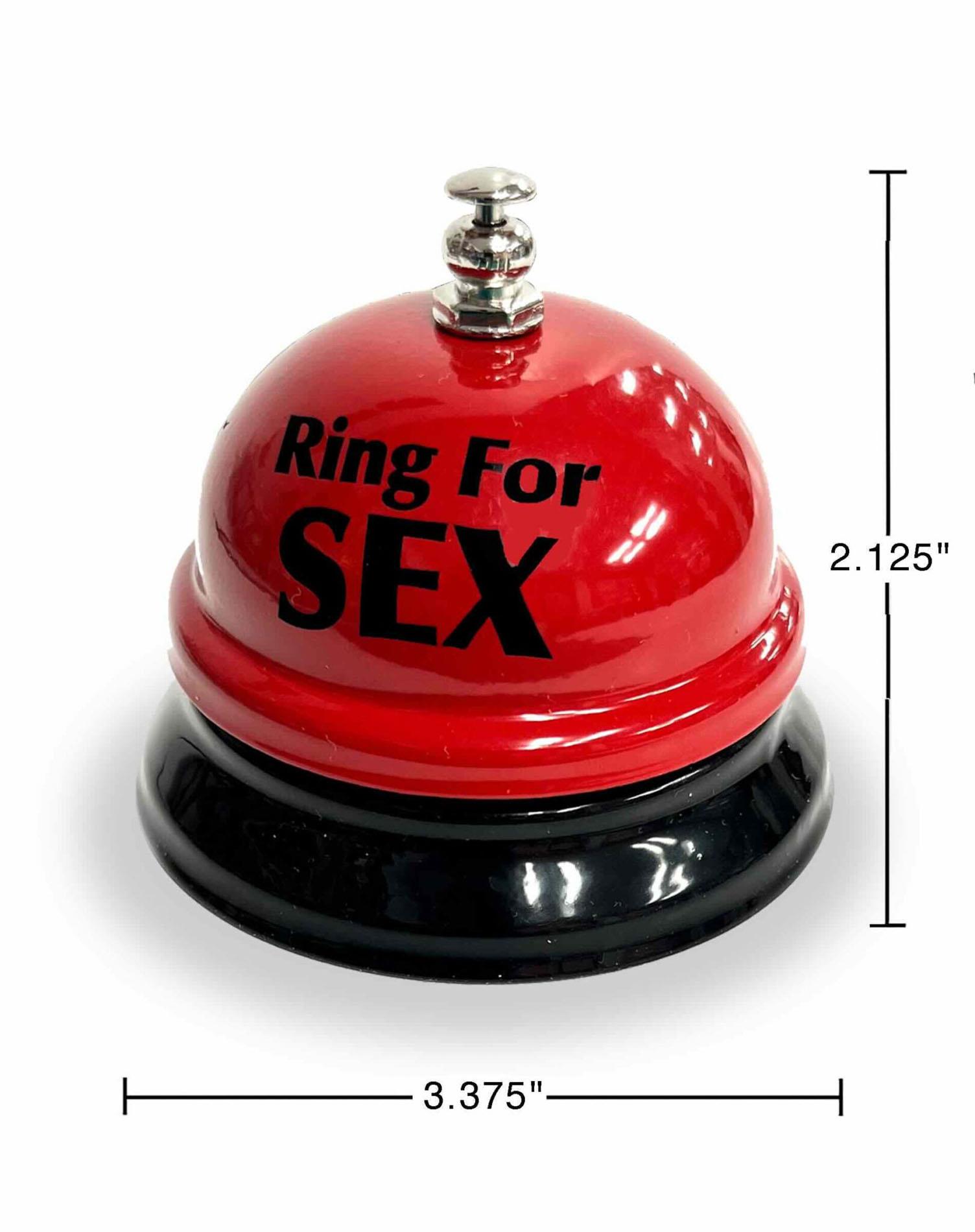 Czerwony dzwoneczek Ring for Sex Little Genie - obrazek 2