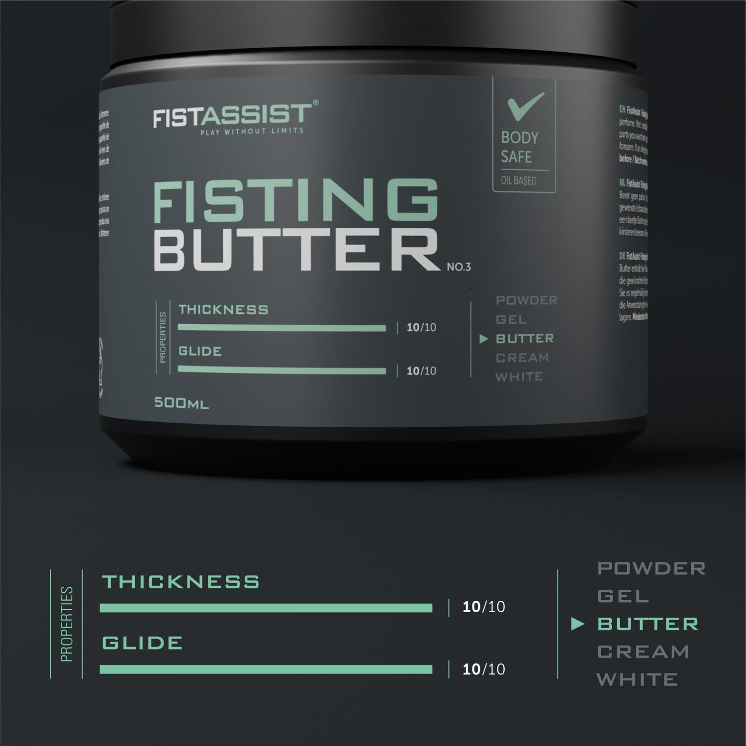 Olejkowe masło do fistingu Fist Assist Cobeco 500ml - obrazek 3