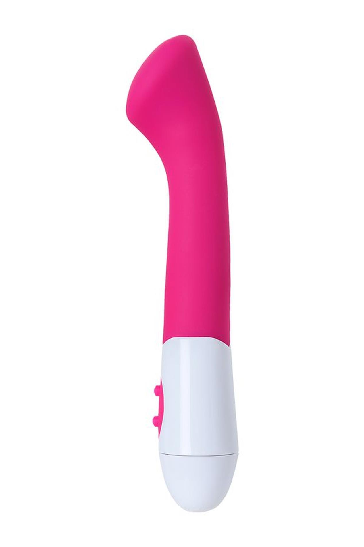 Wibrator silikonowy Ida A Toys różowy 19 cm - obrazek 3