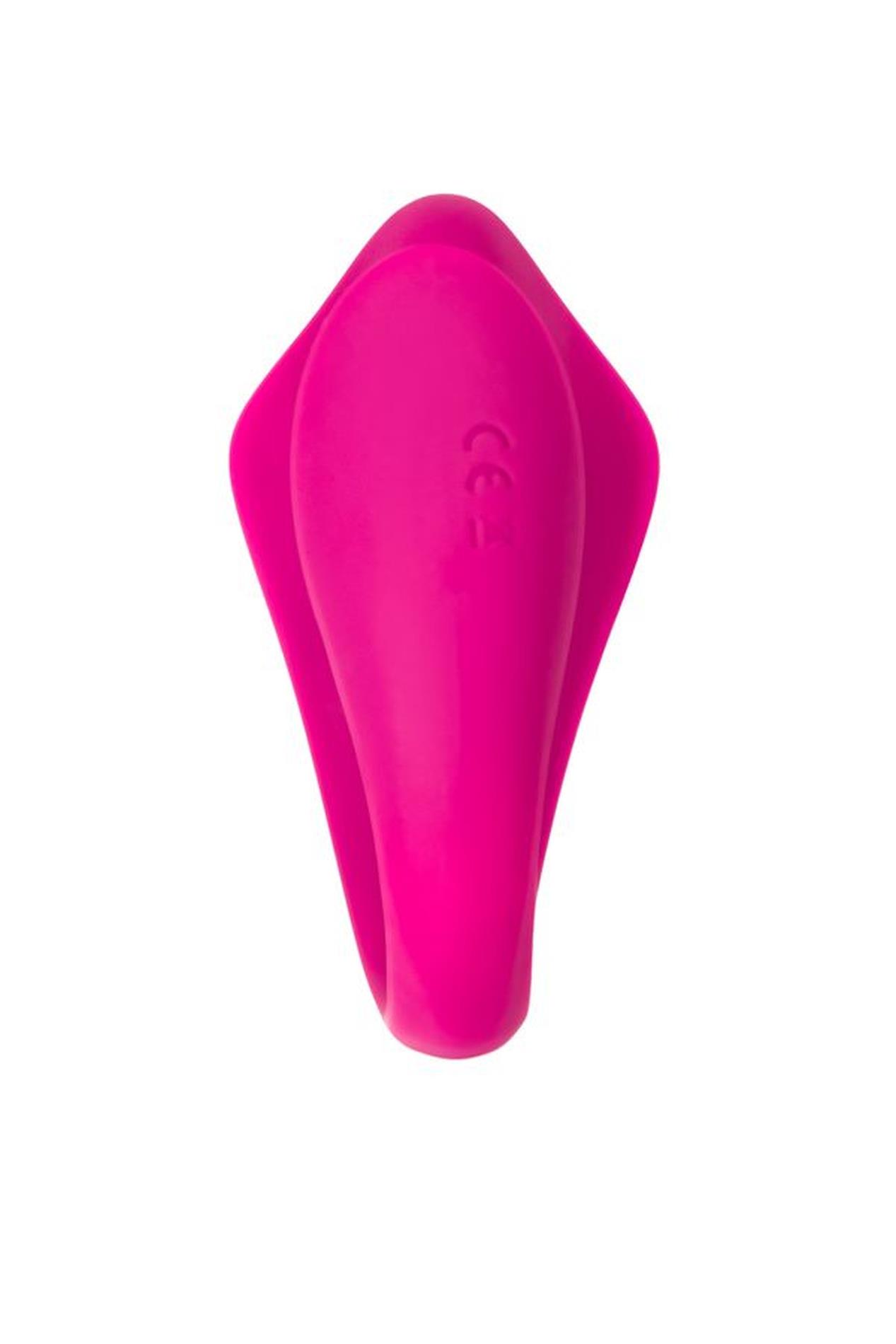Wibrator podwójny Cobrum A Toys silikonowy różowy 9.6 cm - obrazek 4
