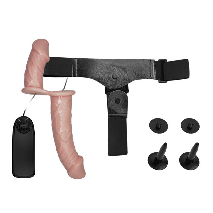 Strap on Baile Ultra Passionate z podwójną wibracją - obrazek 3