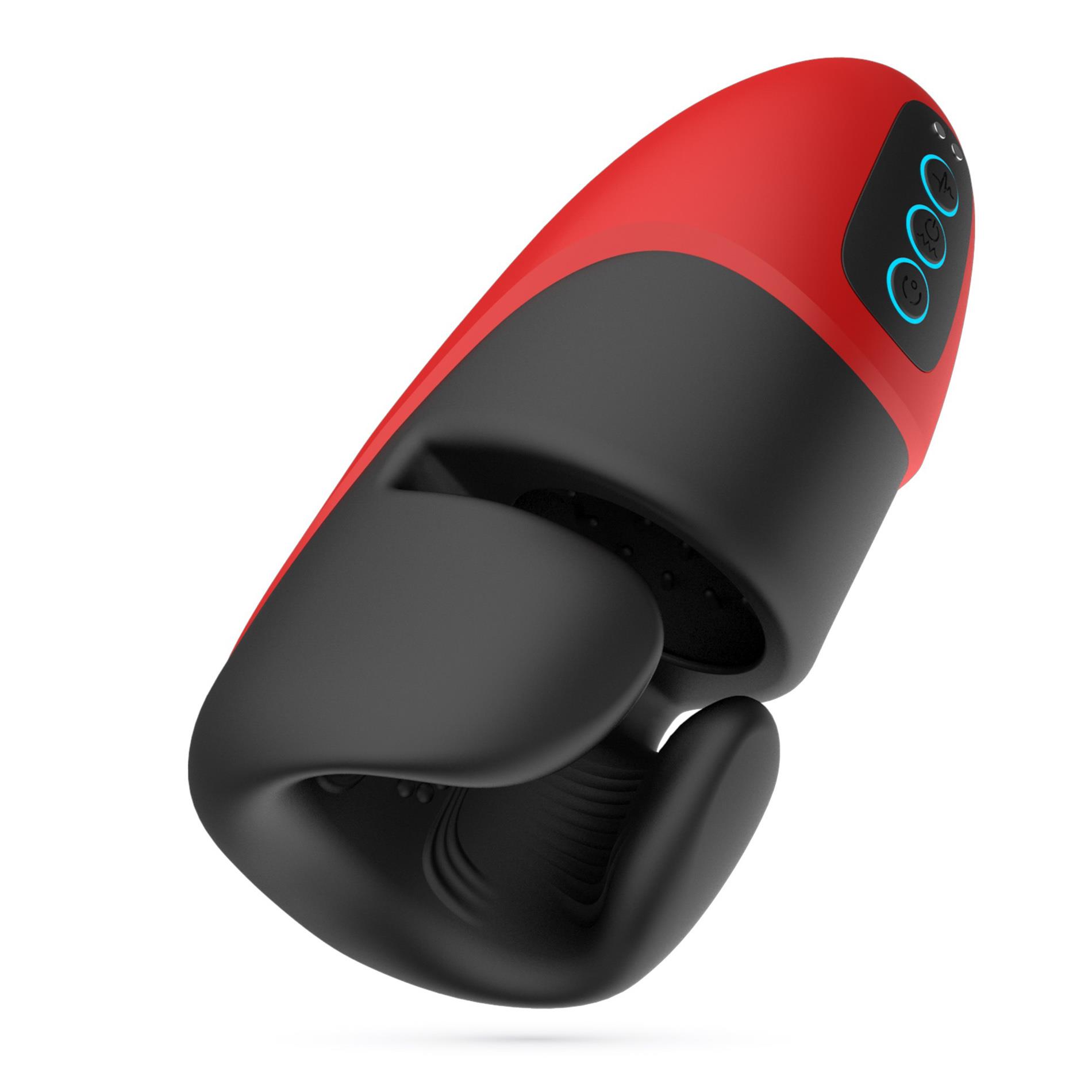 Masturbator wibrujący Pancho Crushious z zaciskiem 16,5 cm - obrazek 5