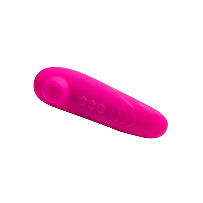 Stymulator łechtaczki silikonowy Pan Fantasy pulsacyjny USB 16,5 cm - obrazek 4