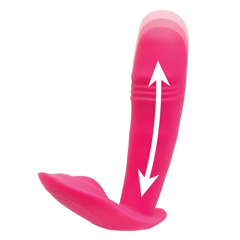 Wibrator z ruchami posuwistymi Artemis Fantasy silikonowy USB 12 cm - obrazek 4