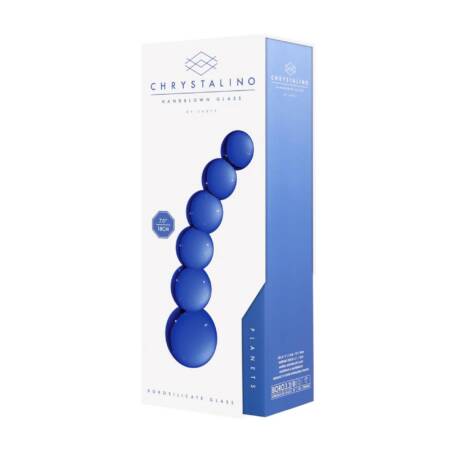 Dildo szklane Planets Chrystalino 18