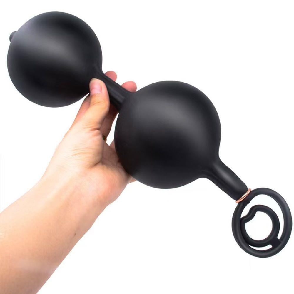 Pompowany wibrator silikonowy B-Series Lyla wodoodporny - obrazek 5