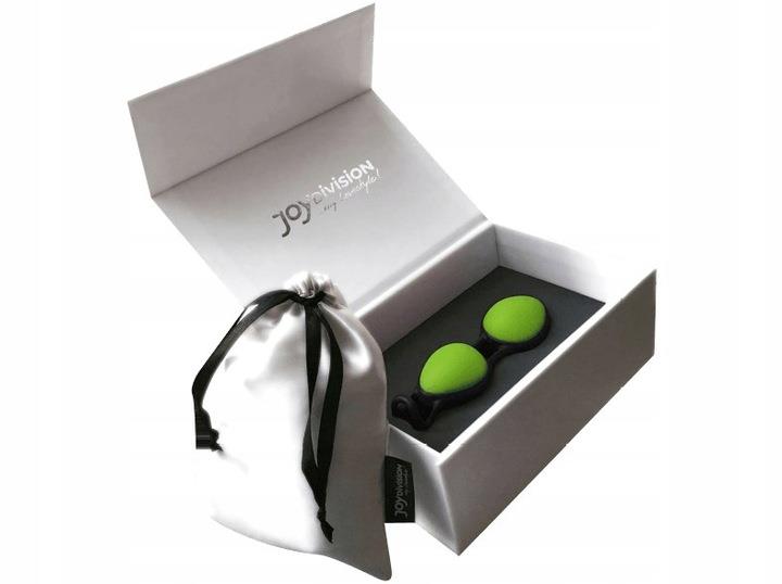 Kulki silikonowe Joyballs secret JoyDivision zielono czarne