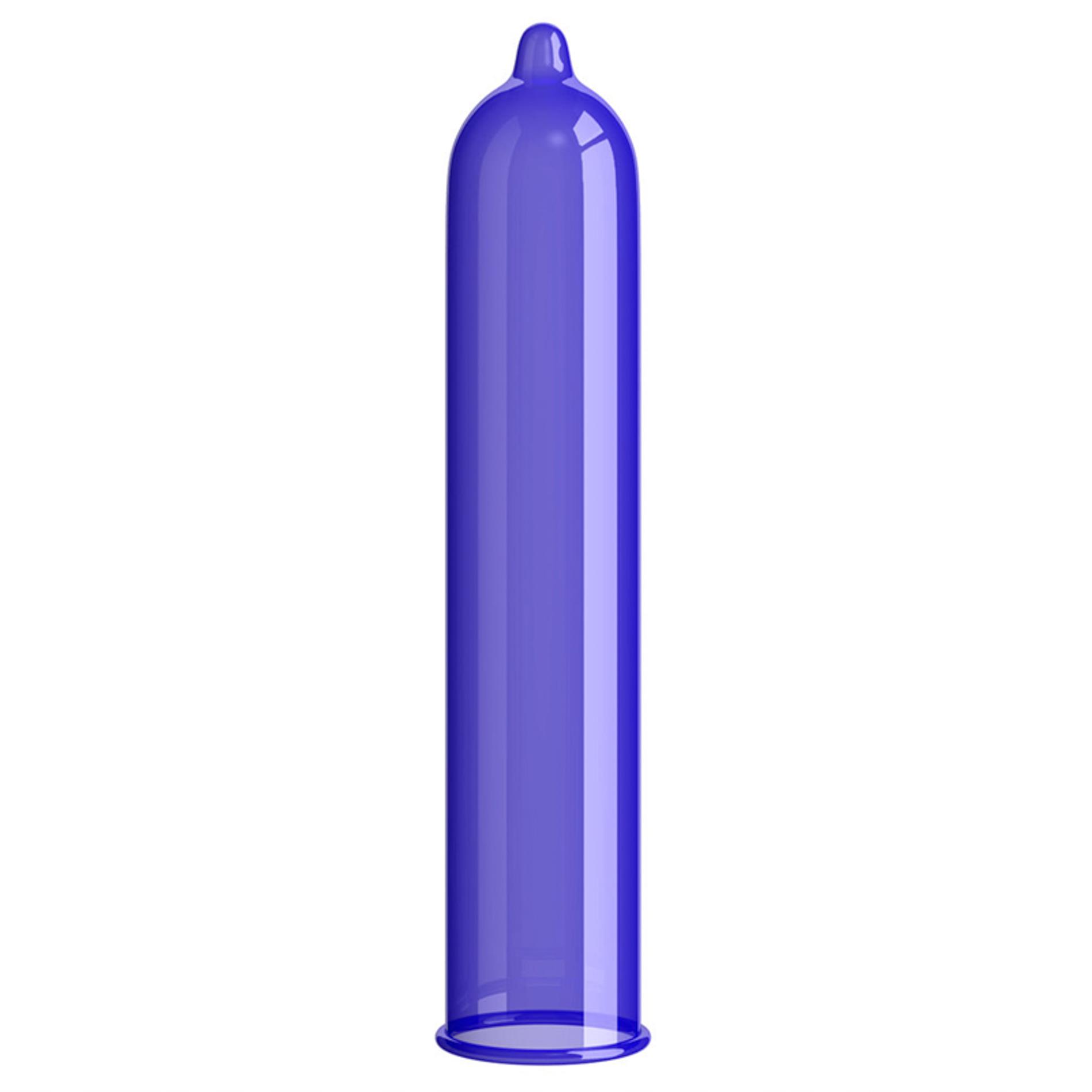 Prezerwatywy jagodowe Pasante Blueberry Blast fioletowe 144 szt - obrazek 4